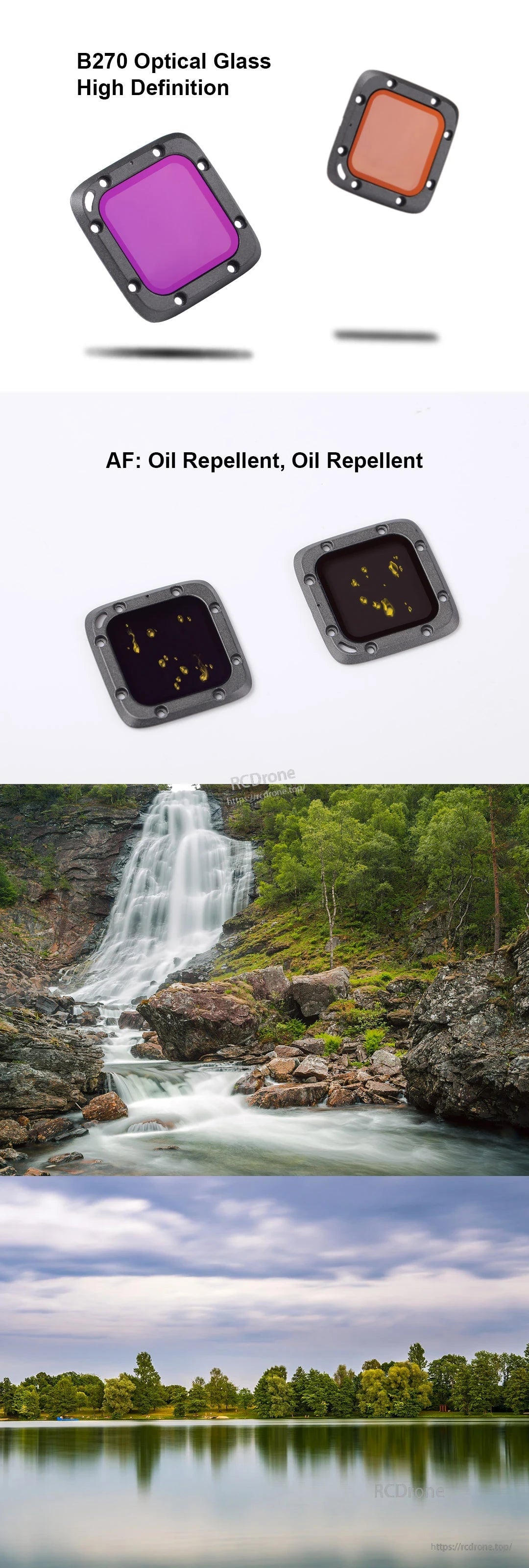 ND8 ND16 Filter for Foxeer BOX 1 and 2