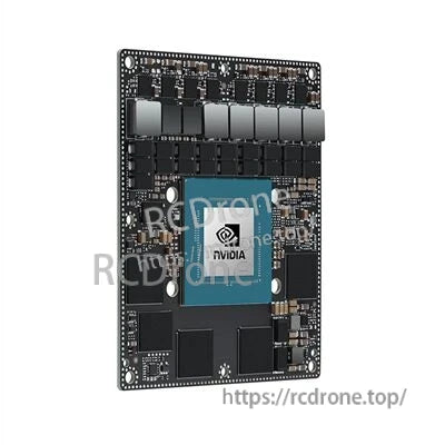 NVIDIA Jetson AGX Orin: 32GB LPDDR5, 64GB eMMC, 8-core Cortex-A78AE, Ampere GPU, PCIe Gen4, delivers 200 TOPS AI performance for advanced edge computing and robotics applications.