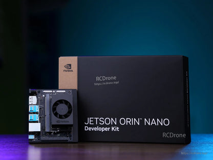 NVIDIA Jetson Orin Nano Developer Kit features USB 3.2 Gen2 and M.2 slots for high-performance AI and edge computing applications in compact, power-efficient design.
