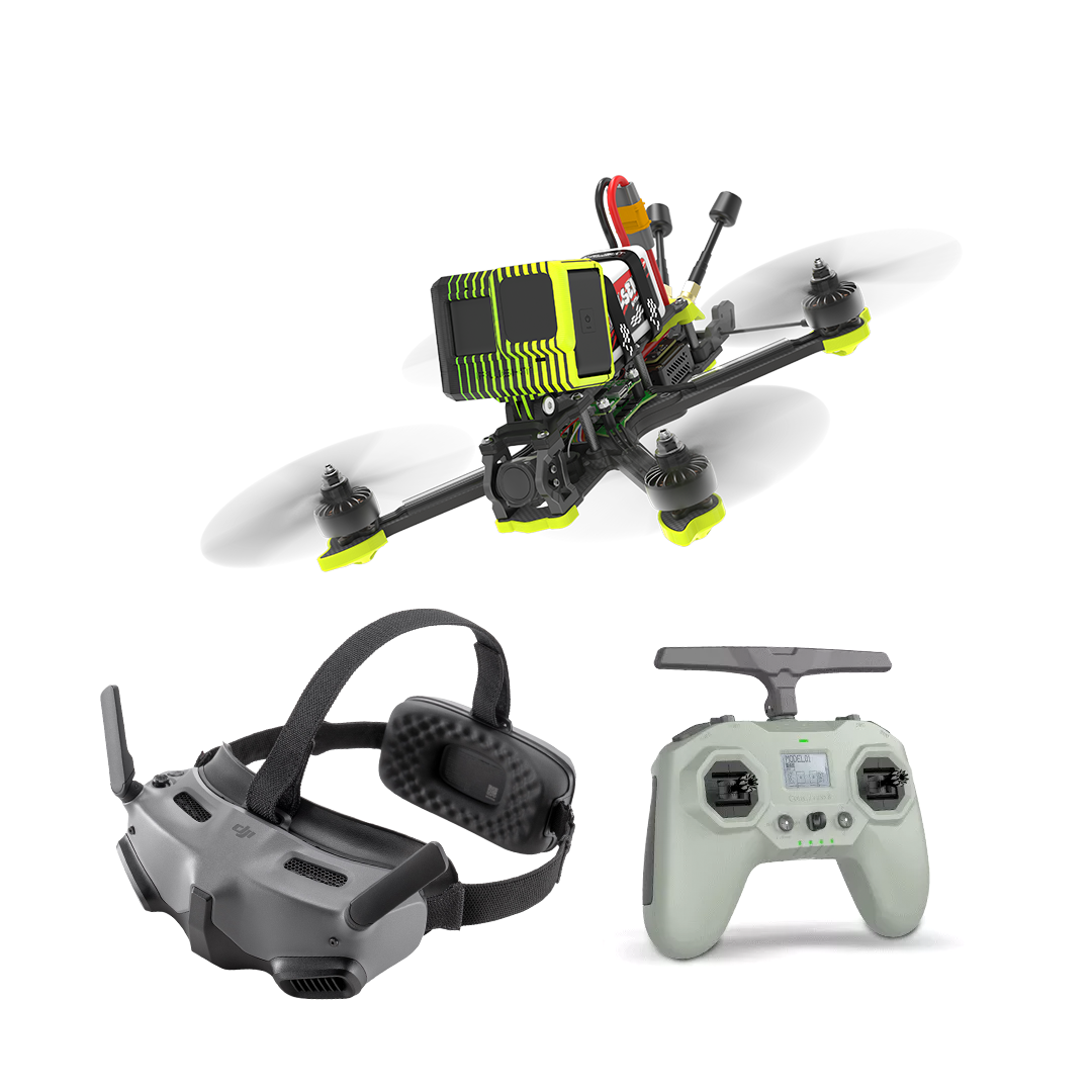 iFlight Nazgul5 V3 O3 6S HD RTF - 5Inch Freestyle FPV Drone With iFlight Nazgul5 V3 O3 6S HD RTF - 5Inch Freestyle FPV Drone With