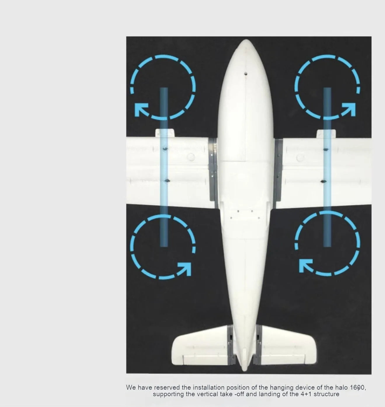 Nimbus GH1600 Vtol Drone