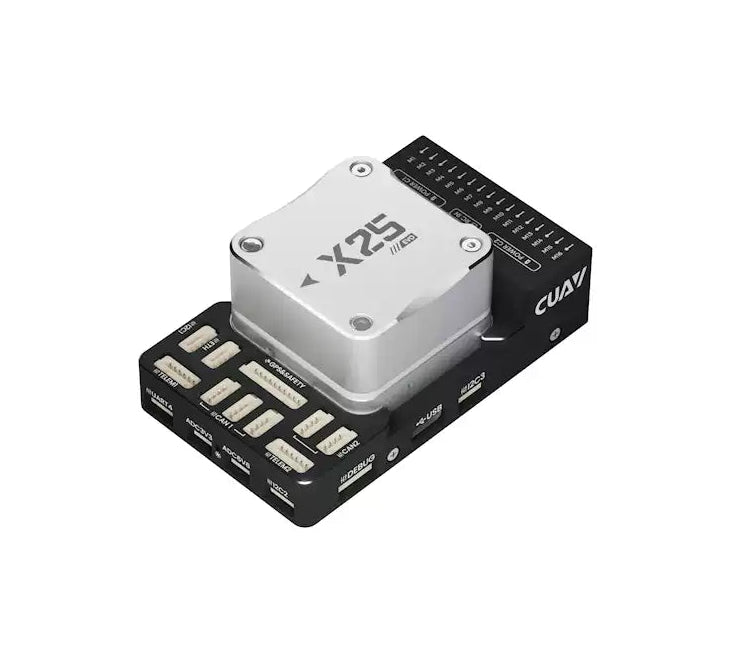 CUAV X25 EVO Автопілотний контролер польоту - STM32H7, потрійний IMU, подвійний барометр, RM3100, CAN, 16 PWM, PX4/ArduPilot
