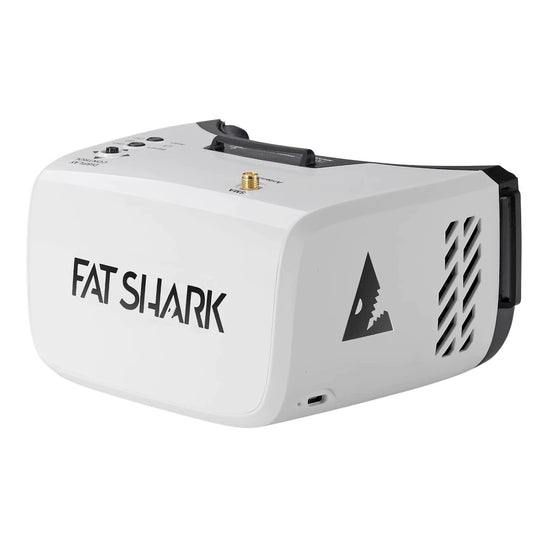 Fat Shark ECHO FPV Goggles – 4.3" 800x480 Display, 55° FOV, DVR, USB-C, 40CH Analog Receiver
