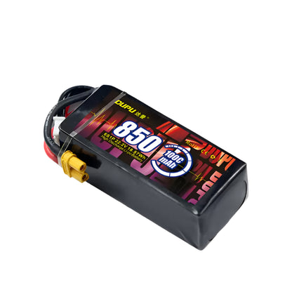 DUPU 2S 3S 850mAh 100C LiPo Battery for FPV Drone – XT30 Plug