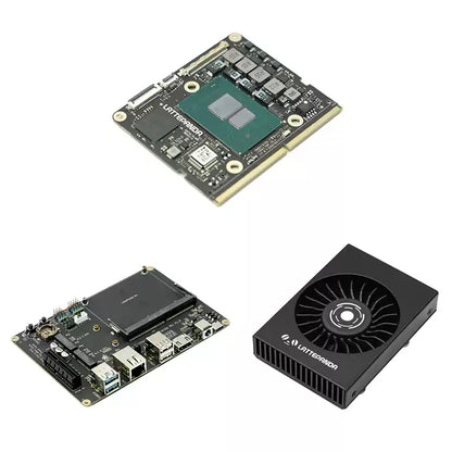 DFRobot LattePanda Mu Kit – x86 Module (N100 8/16GB or i3-N305 16GB), Lite/Full Carrier, 64GB eMMC, Win10/11/Ubuntu
