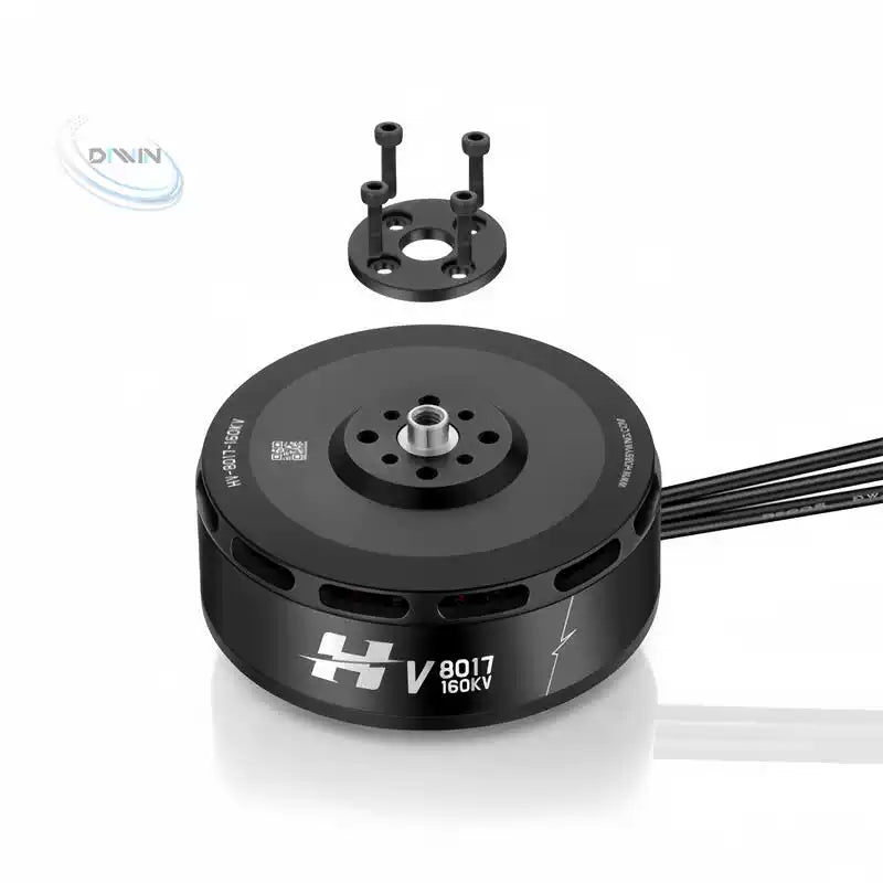 Hobbywing XRotor V8014 170KV VTOL Drönarmotor (IPC) 21 kg dragkraft, 12S LiPo, IPX5, 4000W