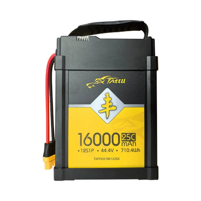 Pacco Batteria Tattu AGRI LiPo 16000mAh 44.4V 15C 12S1P (710.4Wh) con AS150-F / AS150U-F