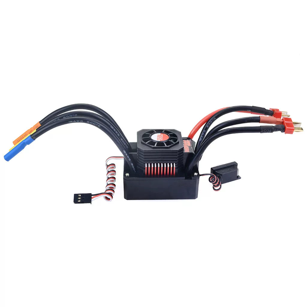 Surpass Hobby KK 120A / 150A Waterproof Brushless ESC for 1/8 RC Car, 3-6S LiPo, XT60/T Plug