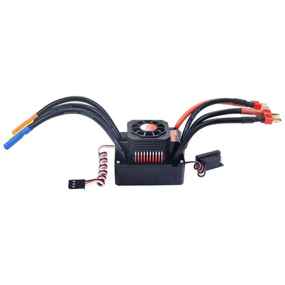 Surpass Hobby KK 120A / 150A Waterproof Brushless ESC for 1/8 RC Car, 3-6S LiPo, XT60/T Plug
