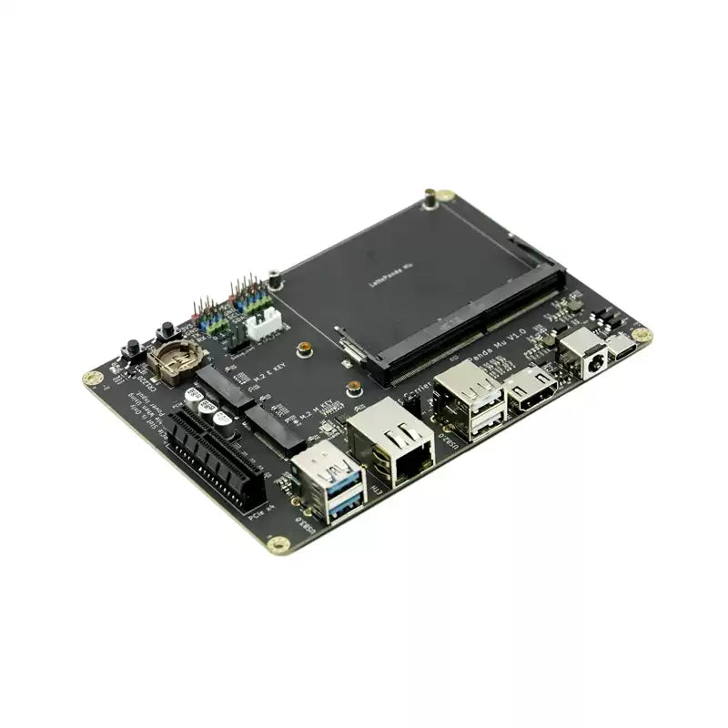 DFRobot LattePanda Mu Kit – x86 Module (N100 8/16GB or i3-N305 16GB), Lite/Full Carrier, 64GB eMMC, Win10/11/Ubuntu