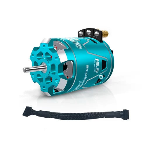 SkyRC FuriaX Supa Agile sensored drift motor with sensor port and braided sensor cable