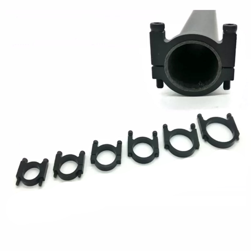 Aluminum Alloy Drone Tube Clamp 16mm 18mm 20mm 22mm 25mm 30mm CNC UAV Frame Arm Connector for Carbon Fiber Tube