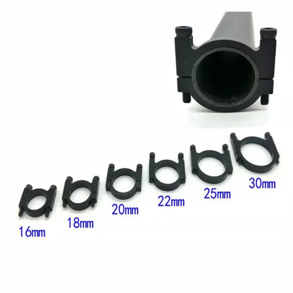 Aluminum Alloy Drone Tube Clamp 16mm 18mm 20mm 22mm 25mm 30mm CNC UAV Frame Arm Connector for Carbon Fiber Tube
