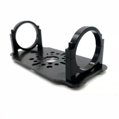 Aluminum Alloy Drone Tube Clamp 16mm 18mm 20mm 22mm 25mm 30mm CNC UAV Frame Arm Connector for Carbon Fiber Tube