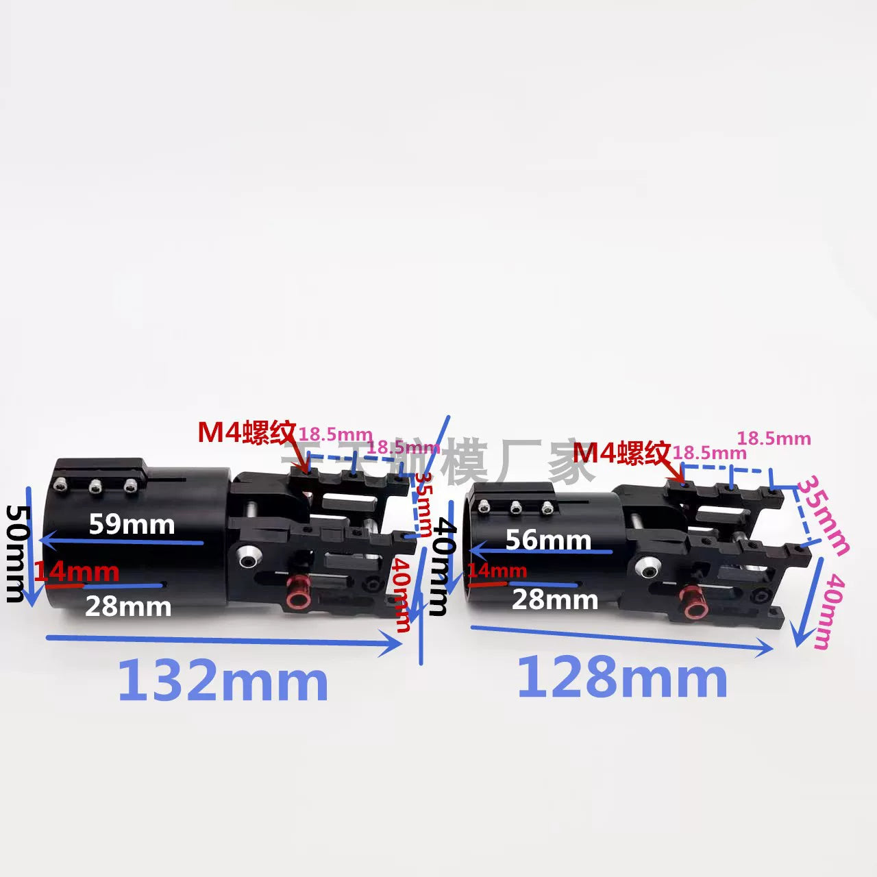 RCDrone CNC Aluminum Automatic Folding Arm Joint Z16 Z22 Z25 Z28 Z30 Z35 UAV Carbon Fiber Tube Hinge for Agricultural Drone