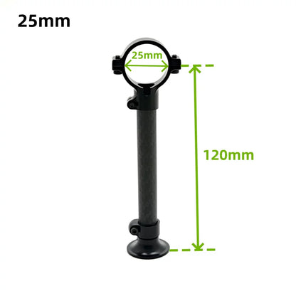 Carbon Fiber GPS/Antenna Mount Bracket for Multirotor Agricultural Drones (25/30/40/50mm Tubes)