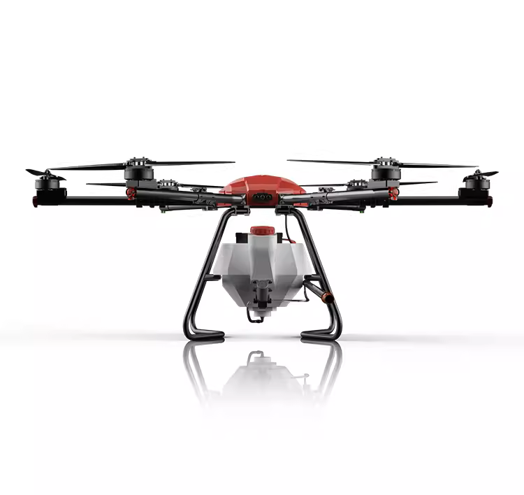 RCDrone F80 청소 드론 - 태양광 패널, 건물 벽, 지붕 ​​산업용 드론을 위한 30L 용량 청소 솔루션