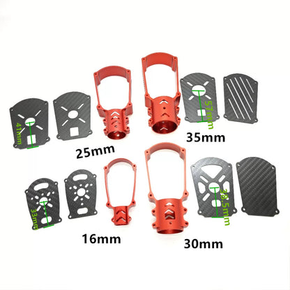 RCDrone CNC Aluminum Motor Mount 16mm 25mm 30mm 35mm for Agricultural Sprayer Drone Multirotor UAV Frame Arm