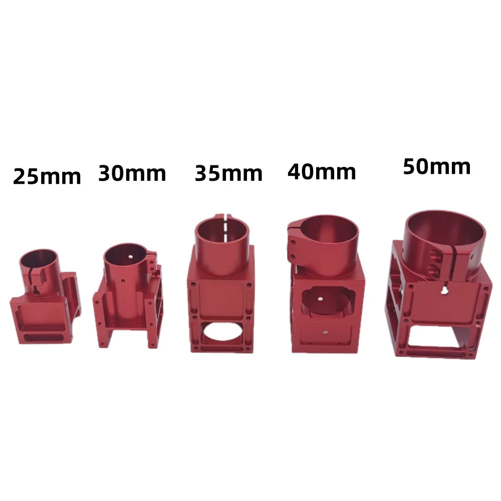 RCDrone CNC Aluminum Folding Arm Joint 25mm 28mm 30mm 35mm 40mm Carbon Fiber Tube Clamp for Agricultural Drone UAV Frame