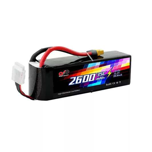 Акумулятор DUPU 3S 6S 2600mAh 35C LiPo для RC літака, дрона, гелікоптера, авто, човна