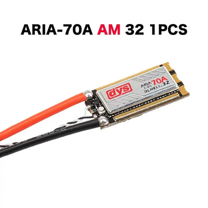 DYS Aria AM32 / BLHeli_32 35A 70A 3-6S Brushless ESC for FPV Racing Drones, Fixed-Wing Aircraft & RC Cars