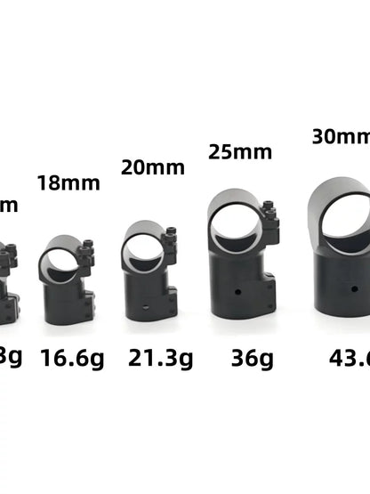 Aluminum Alloy T-Connector Landing Gear Clamp (16–50mm Options)