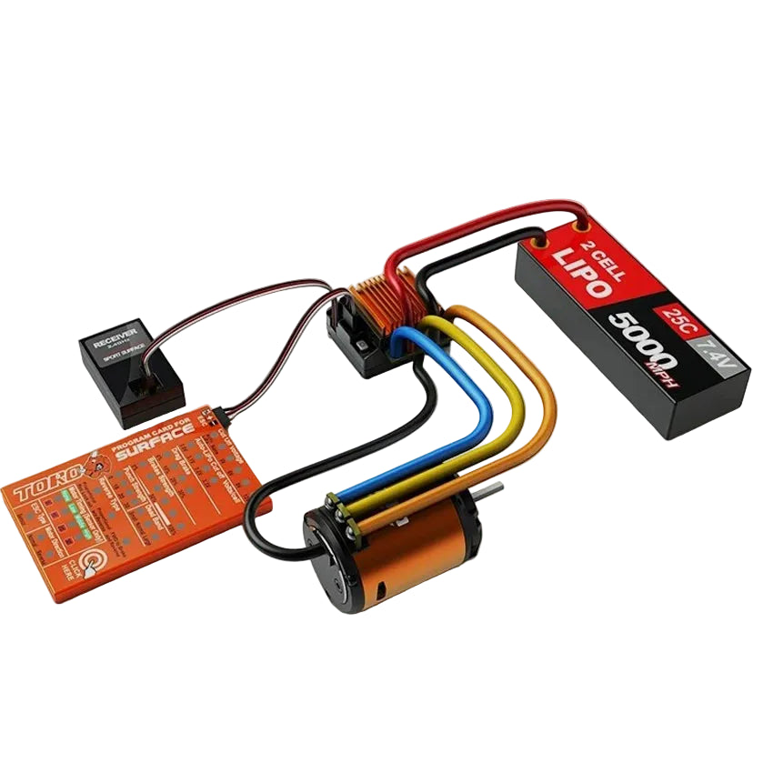 SkyRC Cheetah 1/10th 60A ESC + Motor Sensored Combo