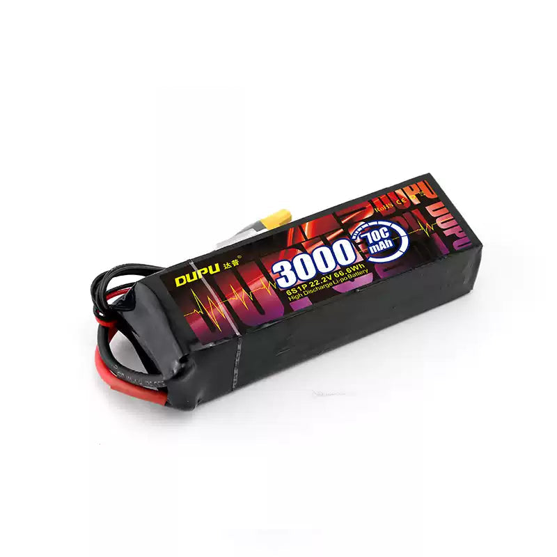 DUPU 3S / 4S / 6S 3000mAh 35C / 60C / 70C Drone LiPo Battery For RC Helicopter, Airplane, Toys