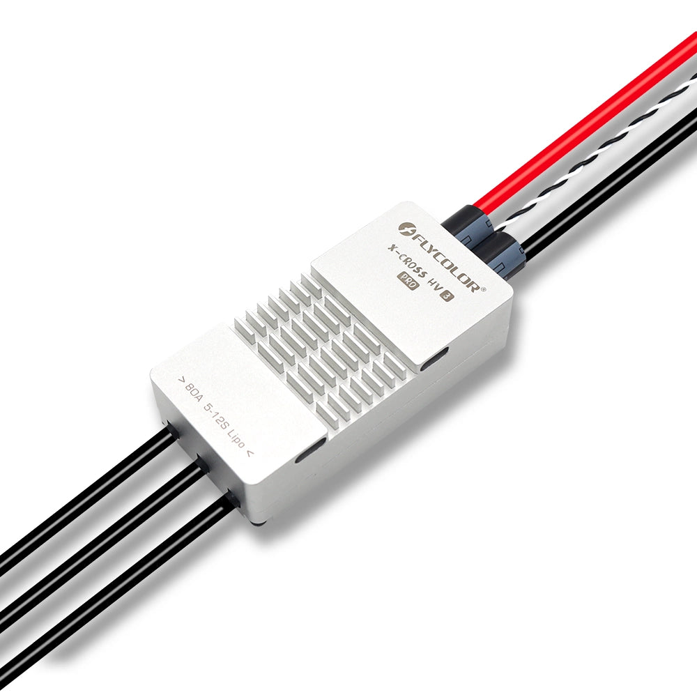 FlyColor X-Cross HV 3 Pro 80A 200A 5-12S ESC for Drone - DShot & BLHeli_32 Supported