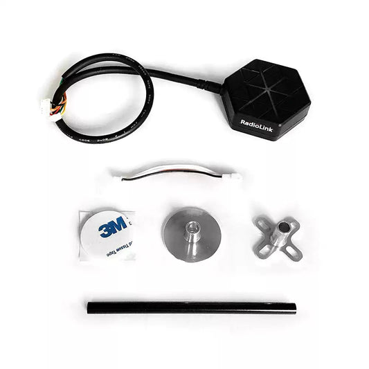 RadioLink SE100 M10N GPS Module for Pixhawk with Dual Anti-Interference Technology and 50cm Accuracy