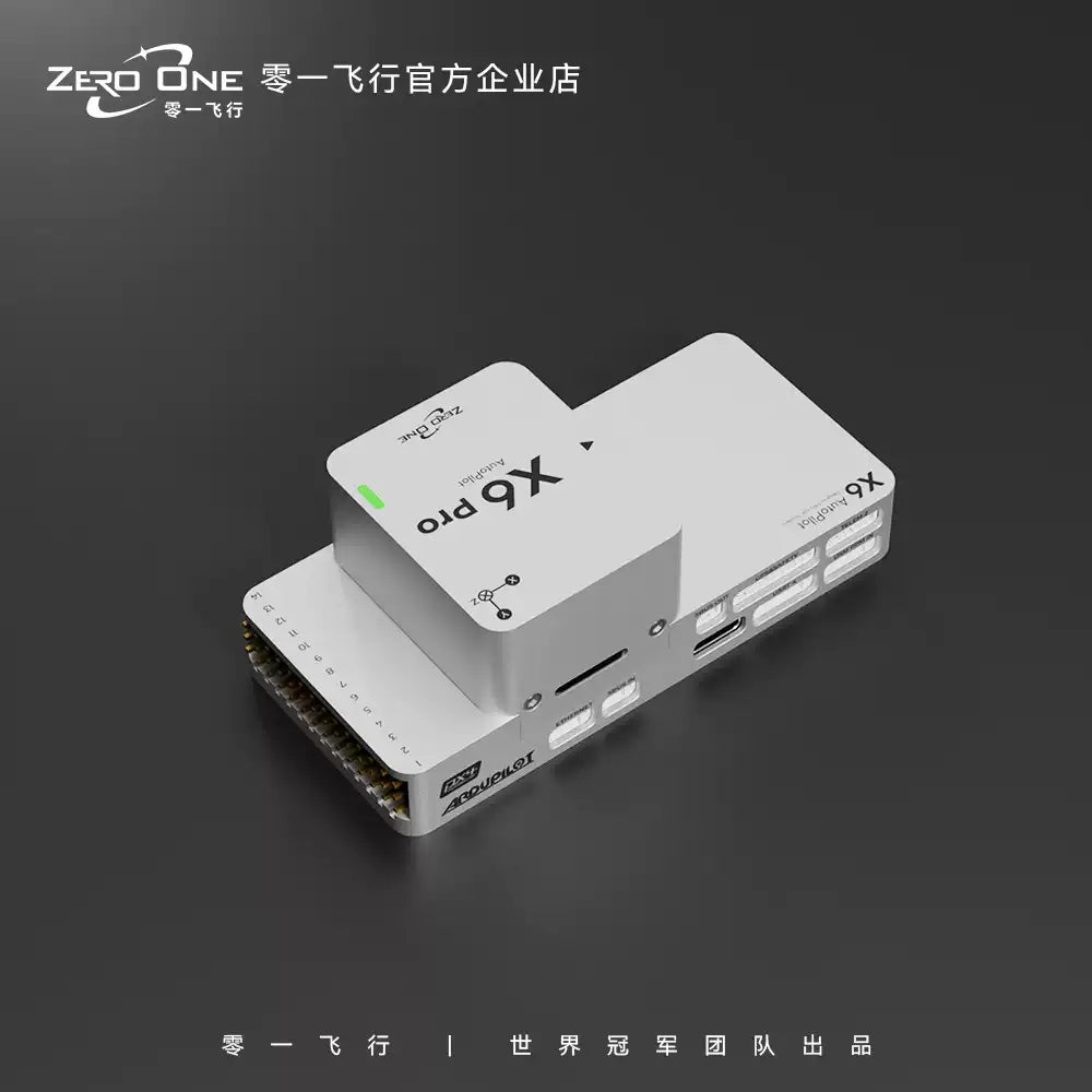 ZeroOne X6 Pro Autopilot Flight Controller FMU v6X STM32H753, Triple IMU, 100M Ethernet, PWM 3.3V/5V