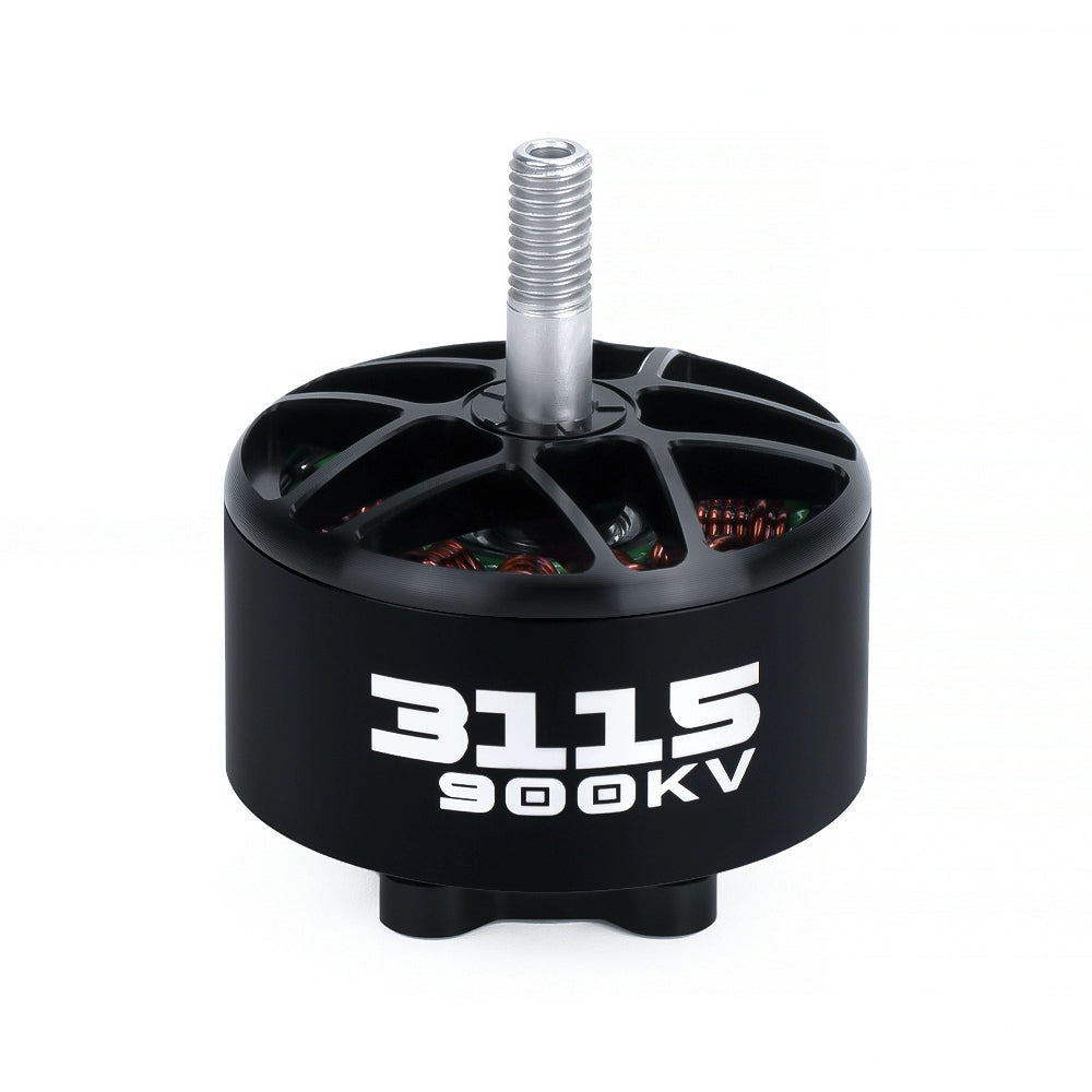 Axisflying AX3115 900KV Brushless Motor for 10-Inch FPV Drone – 3–6S, 1617W, 5mm Shaft, 19×19mm Mount