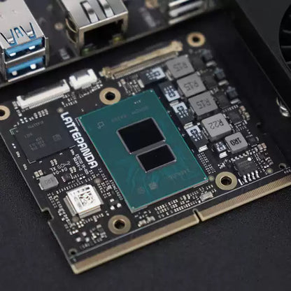 DFRobot LattePanda Mu Kit – x86 Module (N100 8/16GB or i3-N305 16GB), Lite/Full Carrier, 64GB eMMC, Win10/11/Ubuntu