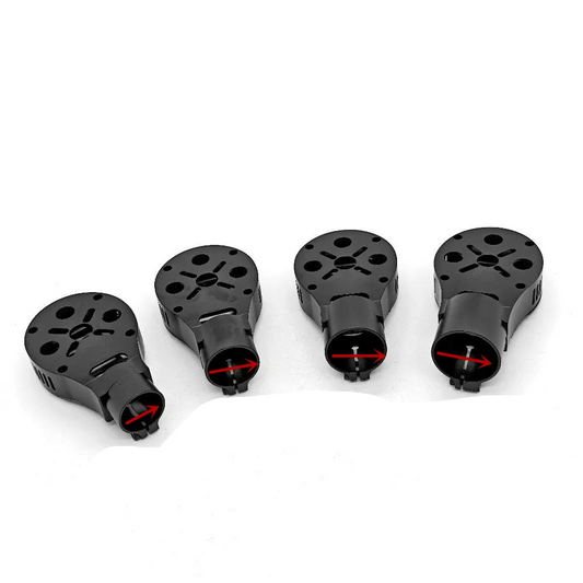 RCDrone CNC Aluminum Motor Mount 20mm 22mm 25mm 28mm 30mm for Agricultural Drone Carbon Fiber Tube Multirotor UAV Frame