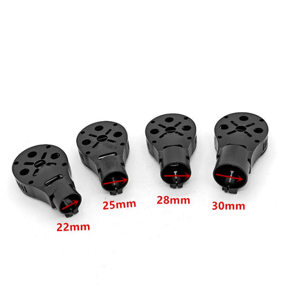 RCDrone CNC Aluminum Motor Mount 20mm 22mm 25mm 28mm 30mm for Agricultural Drone Carbon Fiber Tube Multirotor UAV Frame