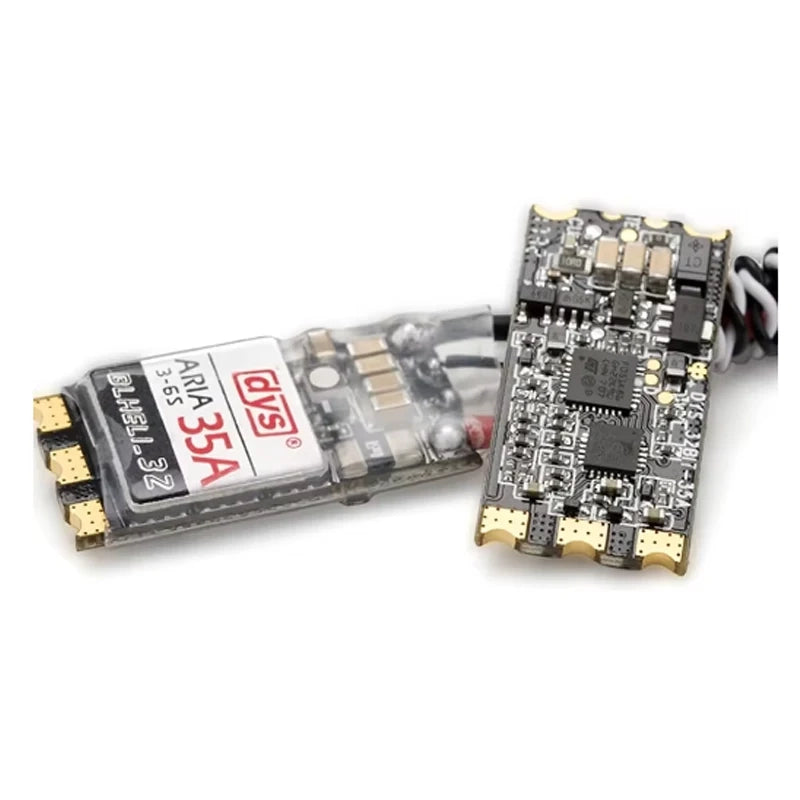 DYS Aria AM32 / BLHeli_32 35A 70A 3-6S Brushless ESC for FPV Racing Drones, Fixed-Wing Aircraft & RC Cars
