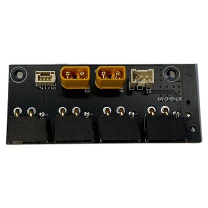 EYOU XT30U-F to XT30PW 1-to-4 Power and CAN Bus Distribution Adapter Board for Robot Joint Actuator Connections