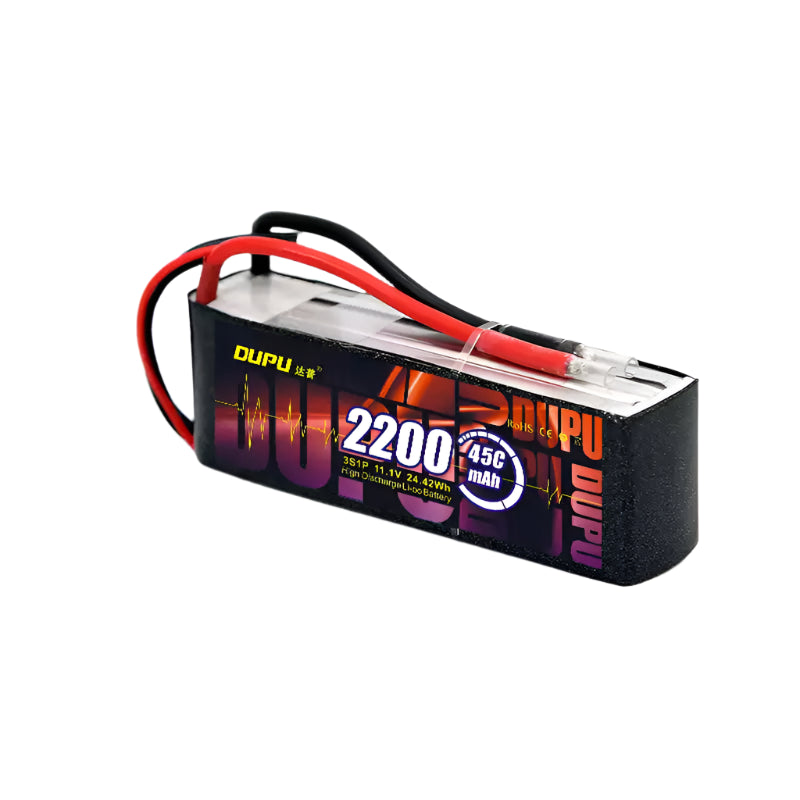 DUPU 3S 45C / 6S 80C 2200mAh Drone LiPo Battery for RC Helicopter, Airplane, Toys
