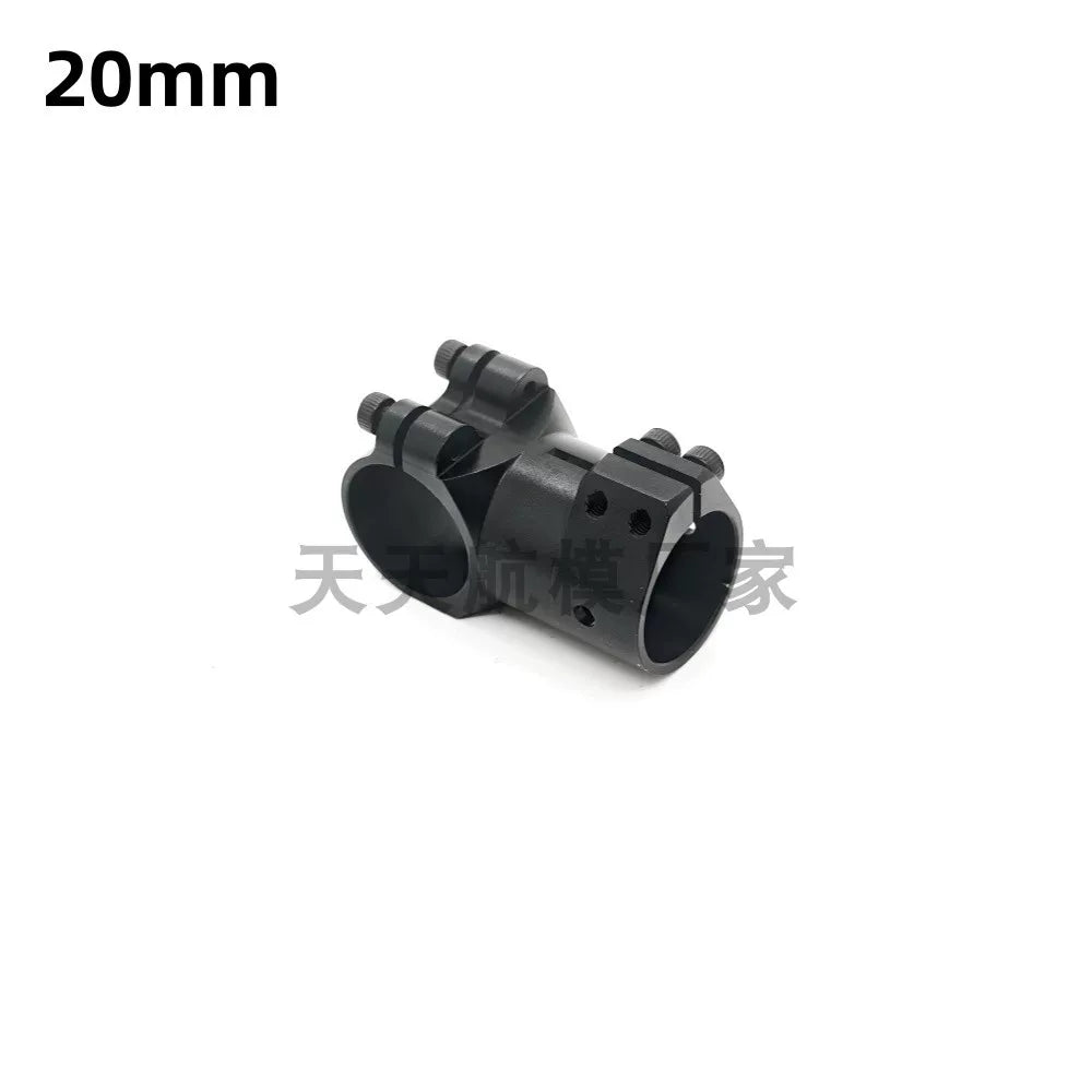 Aluminum Alloy T-Connector Landing Gear Clamp (16–50mm Options)