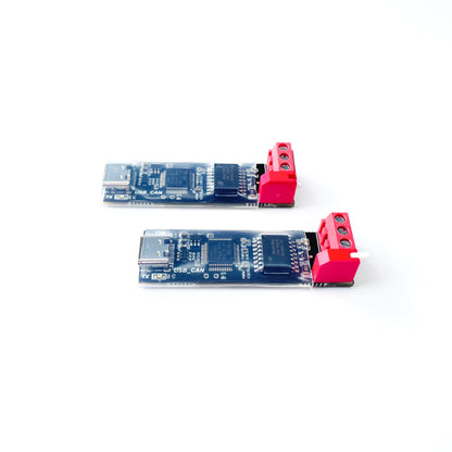 EYOU USB to CAN Module CANable USB-C Adapter with Screw Terminal for CAN Bus Debugging and Motor Development