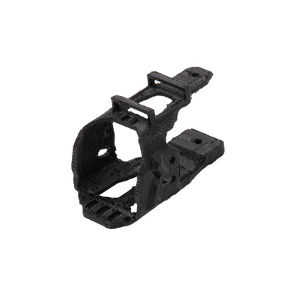 Black replacement camera mount bracket for Flywoo CineRace20 V2 HD DJI O3 2-inch frame, front housing style
