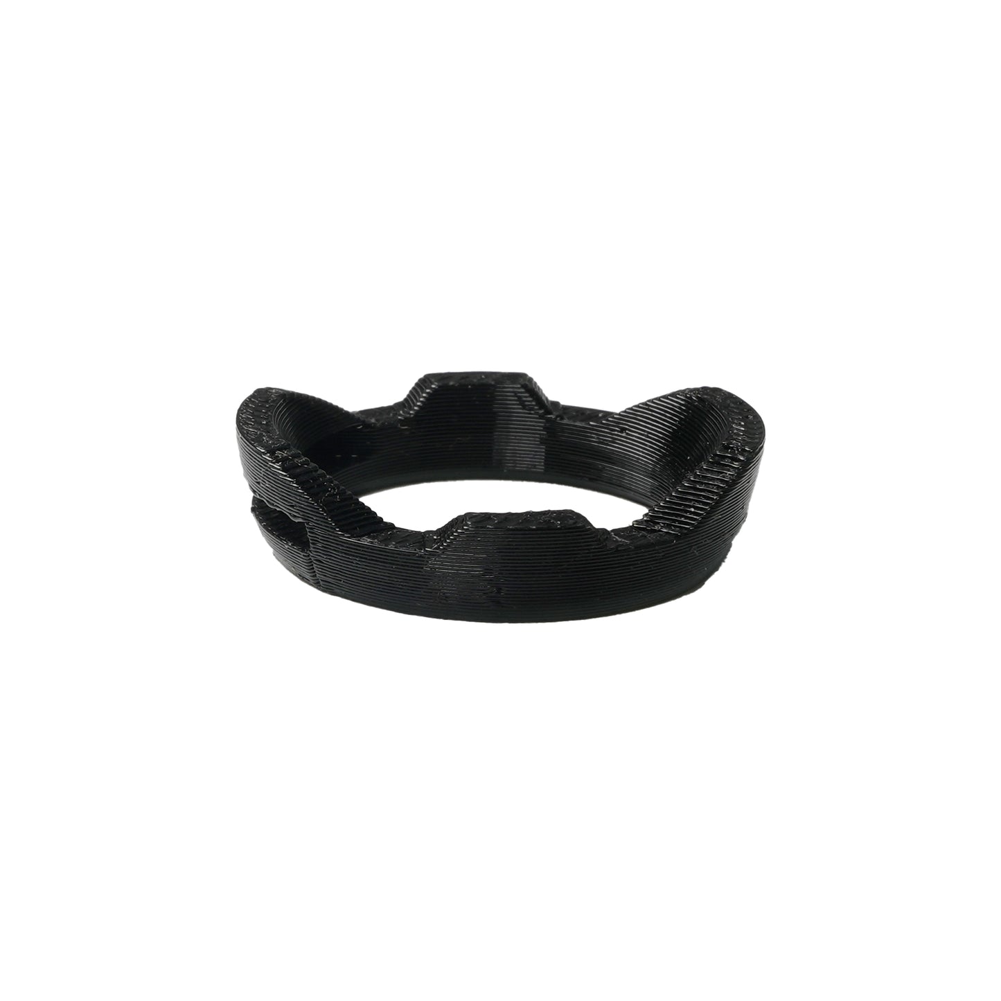 4PCS DJI O3 Camera TPU Protector Case, Black TPU protective case ring for DJI O3 camera, low-profile bumper style guard