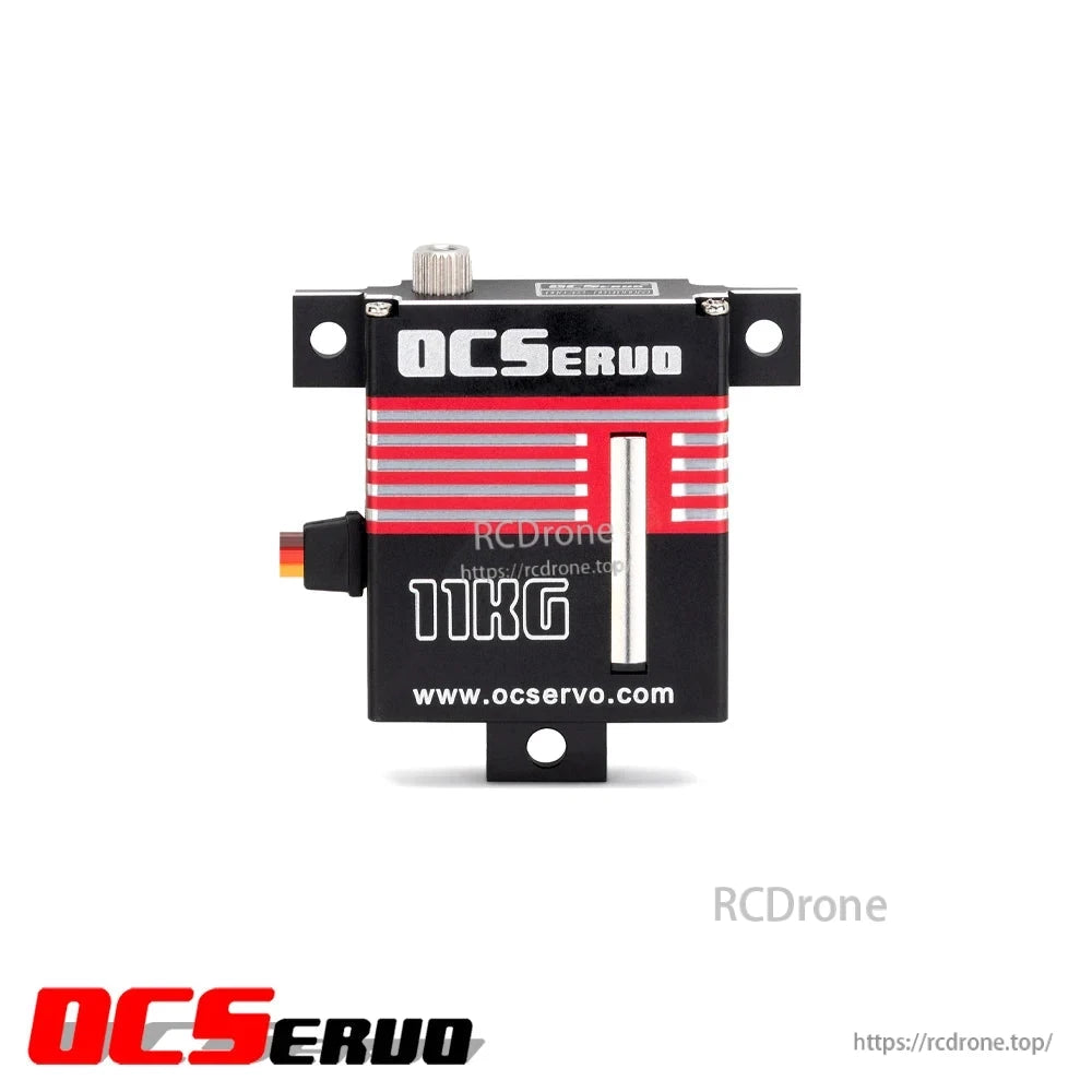 OCSERVO, High-Voltage Digital Micro Wing Servo with coreless motor and CNC aluminum case for precise control and durable performance.