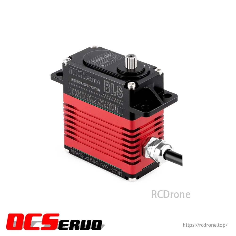 OCServo OCS-D1301 - 130KG.CM @16.8V 411g CNC Digital Brushless ROBOT Servo Tork Tinggi Servo Gear Keluli UAV Tanduk logam