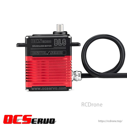 OCServo OCS-D1601 - 160 кг.см @ 16,8 В 452 г Цифровой бесщеточный робот с ЧПУ Сервопривод с высоким крутящим моментом Сервопривод со стальной передачей БПЛА Металлический рожок