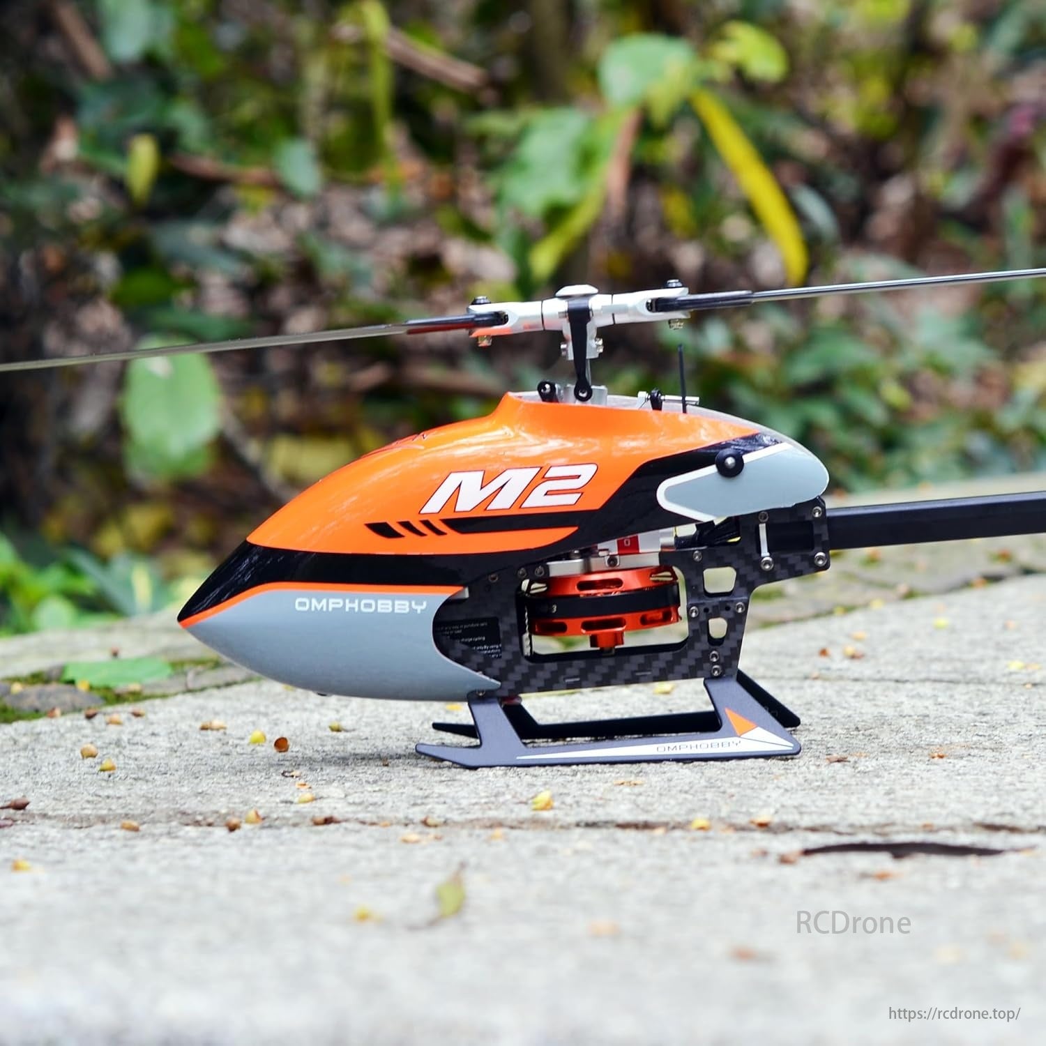 OMPHOBBY M2 V2 RC Helicopter - 6CH Dual Brushless Motor Direct