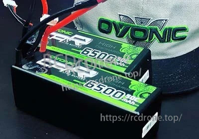 Ovonic CR 4S 6500mAh 50C 14.8V hardcase LiPo battery pack with Deans (T) plug
