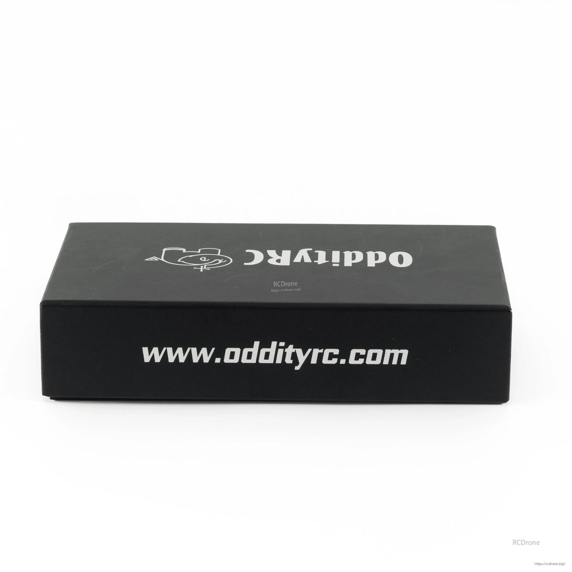 Side view of OddityRC packaging showing www.oddityrc.com printed on the box
