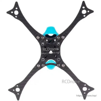 OddityRC Dragon Eel 200mm wheelbase 5-inch FPV frame, top-down view of carbon arms and center plates