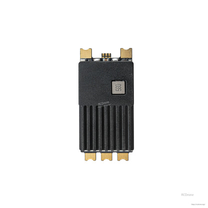 OddityRC Vortex F160HV Single ESC, full top view showing heat sink fins and solder pads